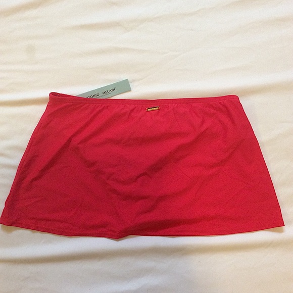 Antonio Melani Red Swimsuit Bottom - Picture 2 of 8